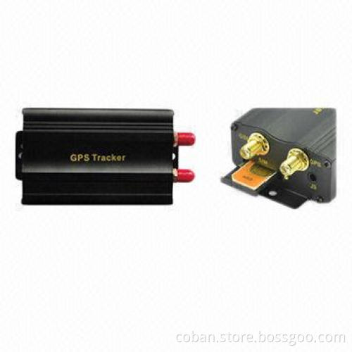 tk103b+ GPS dual SIM vehicle tracker, engine remote control SMS/GPRS web platform